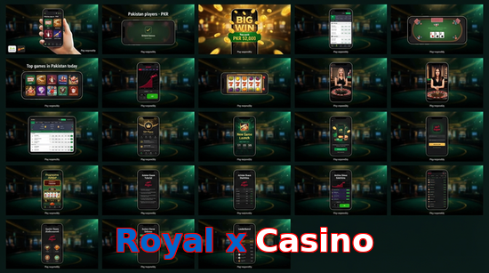 Main screen of Royal X Casino bet page for PK players