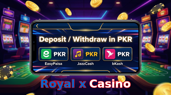 Game list for Royal X Casino pk section